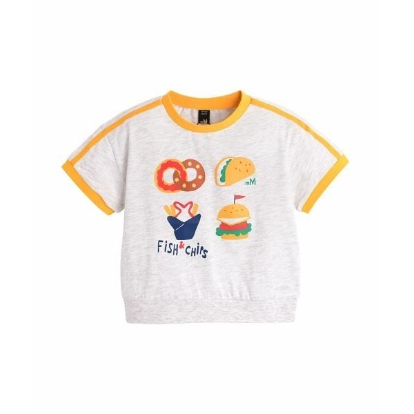 tシャツ フードメニューTシャツ キッズ 子供服 男の子 女の子
