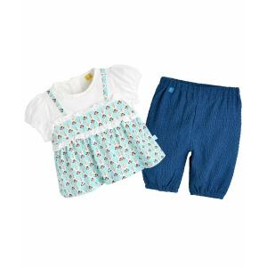 セットアップ 「セットアップ」ピコフリルトップス＆パンツ キッズ 子供服 女の子