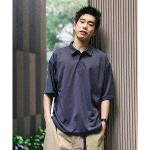 ポロシャツ 半袖 限定展開 Drymix(R)/ドライミックス リラックスフィット ヘムコード ポロシャツ/速乾/UVカット メンズ