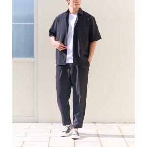 パンツ BODYWILD/ボディワイルド タックワイドテーパードパンツ 2WAYストレッチ メンズ