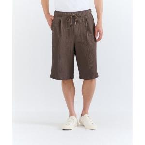 パンツ BODYWILD/ボディワイルド タックワイドハーフパンツ 2WAYストレッチ メンズ
