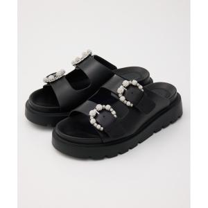 サンダル ピアスフィアコンフォートサンダル レディース