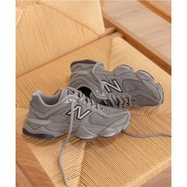 「New Balance」 ローカットスニーカー 24.0cm グレー レディース