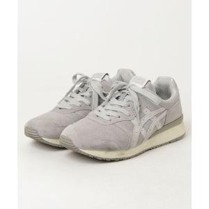 「Onitsuka Tiger」 ローカットスニーカー 28 ライトグレー レディース