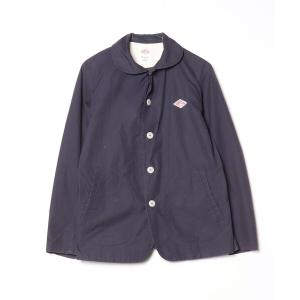「DANTON」 ワンポイントジャケット 38 ブルー レディース