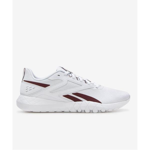 「Reebok」 ローカットスニーカー 27.0cm ホワイト×レッド メンズ