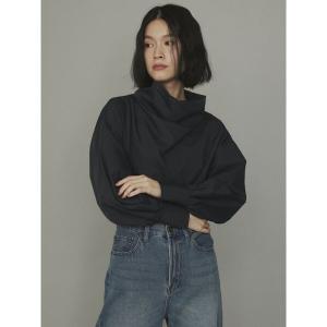 「COTORICA」 長袖ブラウス FREE ネイビー レディース