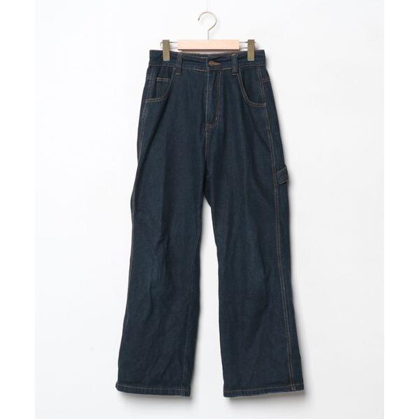 「Java」 デニムパンツ MEDIUM ネイビー レディース