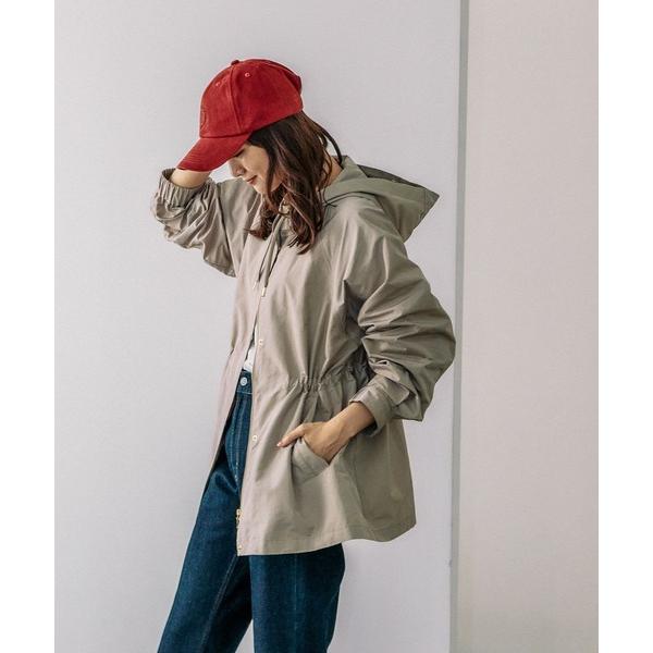 「GLOBAL WORK」 マウンテンパーカー LARGE ベージュ レディース