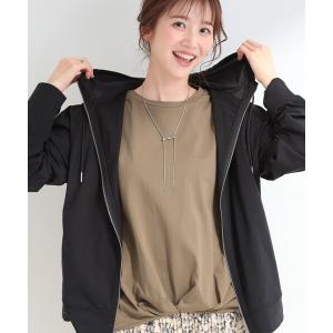 SNIDEL（スナイデル） ジップアップパーカー F グレー レディース