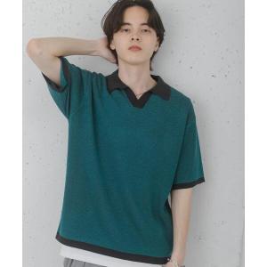 セーター ニット 「洗濯可」ミックススキッパーニット メンズ