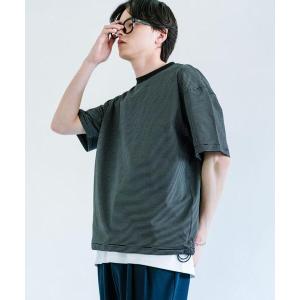 tシャツ 「接触冷感/イージーケア」クイックドライアソートドローコードショートスリーブ Tシャツ メンズ