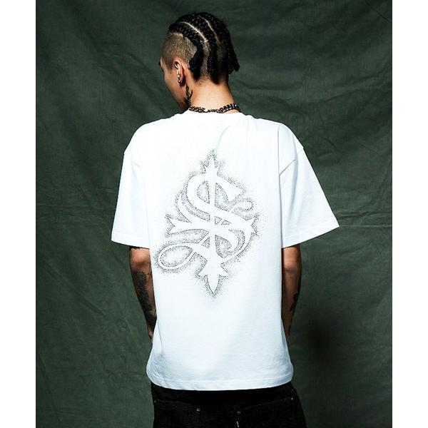tシャツ Tシャツ｜Spray Cross Rhinestone Tee｜SUPPLIER メンズ ...