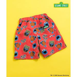 水着 SESAME STREET わくわくビーチショーツ キッズ 子供 男の子 女の子