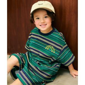 tシャツ 「リンク」アソート総柄配色ステッチ半袖...の商品画像