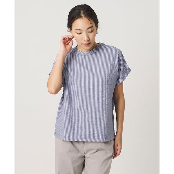 tシャツ 半袖 シルケットサッカー イージーTシャツ 「A DAY IN THE LIFE」 レディ...