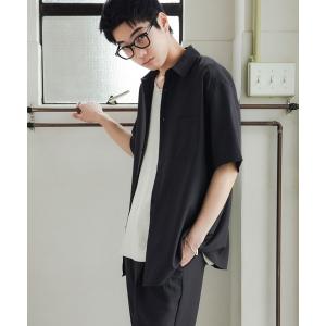 シャツ 「イージーケア/速乾」クイックドライレギュラーカラーショートスリーブシャツ メンズ