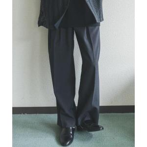 ワイドパンツ パンツ 入園式 卒業式 「速乾/イージーケア」クイックドライタックワイドパンツ メンズ
