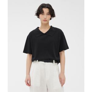 tシャツ COTTON LINEN PIQUE JERSEY レディース