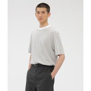 tシャツ COTTON LINEN STRIPE メンズ