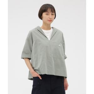 ブラウス シャツ SANDED COTTON LINEN レディース