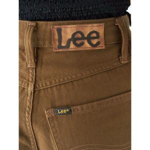 ジーンズ デニム デニムパンツ 「Leeコラボ」セミワイドベルトデニムパンツ レディース