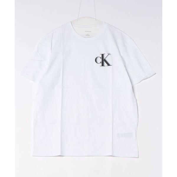 tシャツ 「CALVIN KLEIN」ロゴＴシャツ　半袖　シンプル　クルーネック メンズ レディース