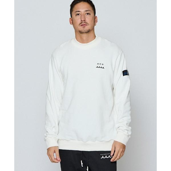 トレーナー スウェット msw1885-Mockneck Sweatshirts モックネックスウェ...
