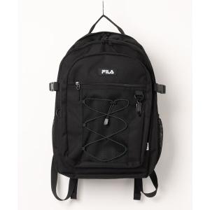 デイバック リュック FILA / フィラ スクールリュック 大容量 A4収納 PC収納 撥水 通学 通勤 カラビナ付き メンズ レディース