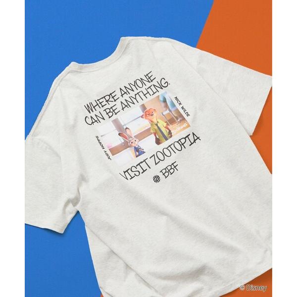 tシャツ 限定展開 「Zootopia/ズートピア」 別注 キャラクタープリント クルーネックTシャ...