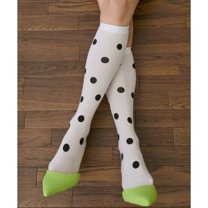 靴下 Polka Dot sheer Socks / ポルカドットシアーソックス レディース