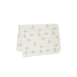 ブランケット 「BABY」ドリーミーベア柄６重ガーゼケット