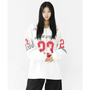 ジーンズ オーバーサイズ ラガートップス メンズ レディース