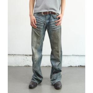 NVRFRGT（ネヴァーフォーゲット） 26SS 3D TWISTED JORTS (RAW INDIGO