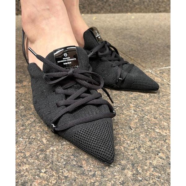 パンプス 「MAISON MAVERICK PRESENTS」 別注 Lace-up Heel Sn...