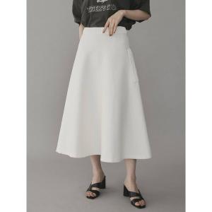 「COTORICA」 フレアスカート SMALL オフホワイト レディース