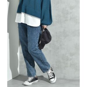 「INTERPLANET」 パンツ MEDIUM ブルー レディース