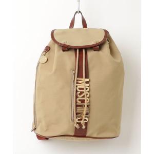 「MOSCHINO」 リュック - ベージュ レディース