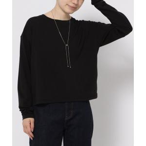「GLOBAL WORK」 長袖カットソー X-SMALL ブラック レディース