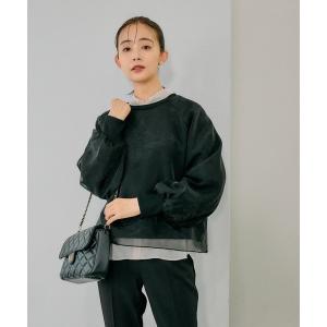 「GLOBAL WORK」 長袖カットソー MEDIUM ブラック レディース
