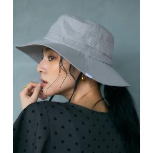 帽子 ハット uvカット 紫外線カット レディース 「UPF50＋」マイナスTEN サファリハット「CROSS FUNCTION/クロスファンクション」 レディース