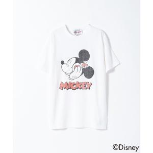 tシャツ 半袖 「 GOODWEAR / グッドウェア 」MICKEYフェイスTシャツ レディース メンズ