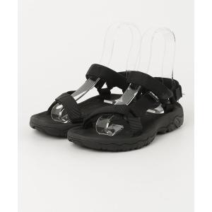 「Teva」 フラットサンダル 23cm ブラック レディース