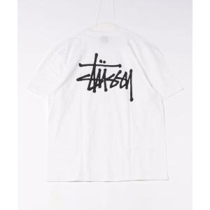 tシャツ 「STUSSY」ステューシー BASIC LOGO HALF T-SHIRTS ロゴ 半袖 Tシャツ / 1904762 レディース メンズ