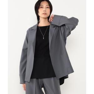 コート アウター ショート丈トッパー風ジャケット レディースの商品画像
