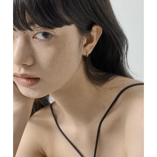 つけっぱなし サージカルステンレス アレルギー対応 ピアス 「ORLEAN」ミニフープ シンプルピア...