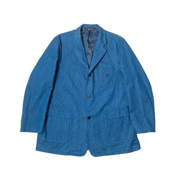 ジャケット テーラードジャケット Brooks Brothers /別注 ジャカードデニム 3Bジャ...