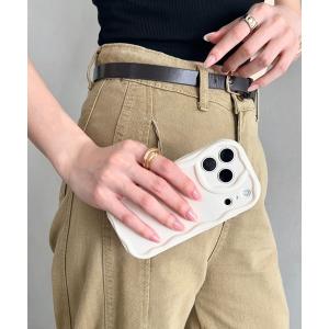 スマホケース くねくねソフトシリコンiPhone...の商品画像