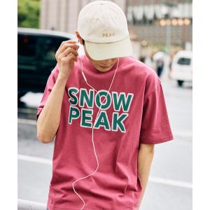 tシャツ SNOW PEAK / スノーピーク 別注 マルチカラーロゴ プリントTシャツ メンズ