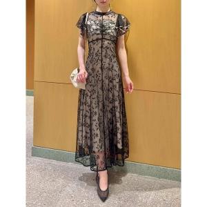 SNIDEL（スナイデル） ドレス Sustainableティアードチュールドレス